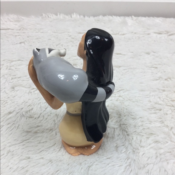 Walt Disney vintage porcelain Pocahontas and Meeko - Picture 3 of 6